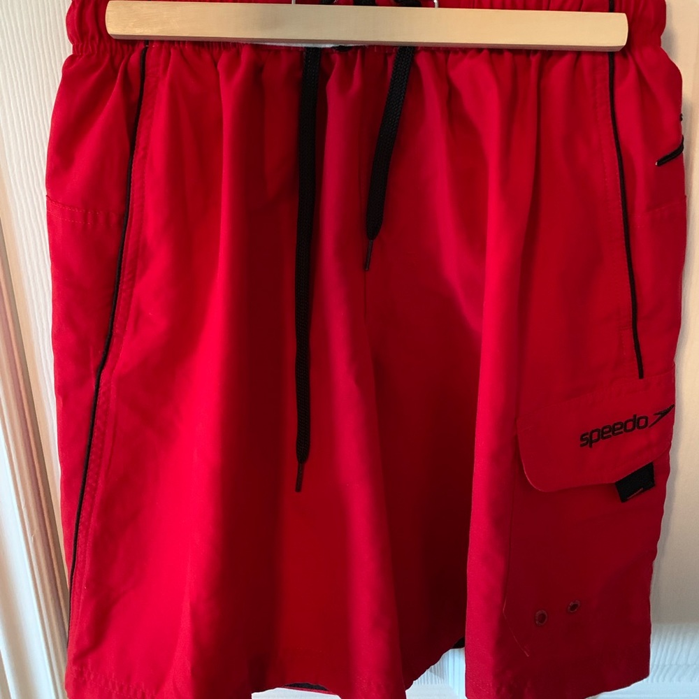 Red Speedo Swimsuit